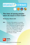 The lives of young people: what's the impact on their health?