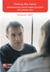Training the trainer: Mainstreaming mental health promotion